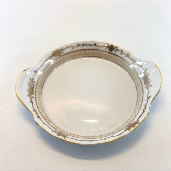 Nippon Hand Painted Trinket Dish Side Plate - Picture 7 of 7